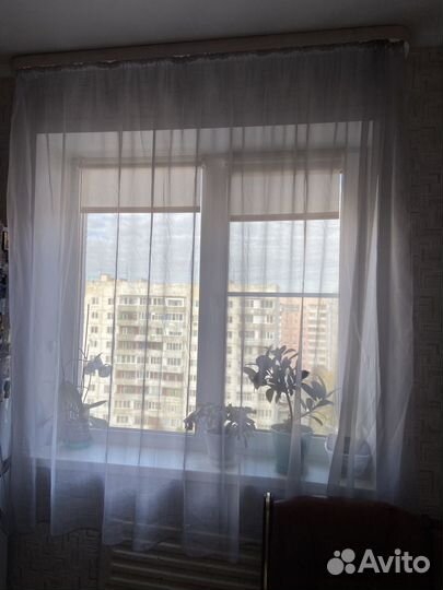 Тюль на кухню короткая