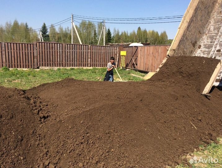 Сапропель. Торф низинный. Чернозём. Торфосмесь