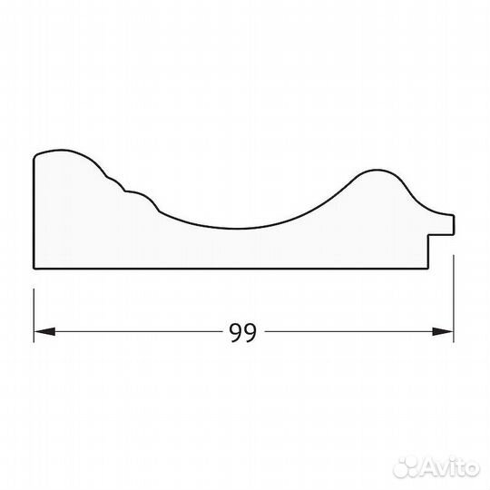 Зеркало Evoform Exclusive 179х119 BY 3627 с фацет