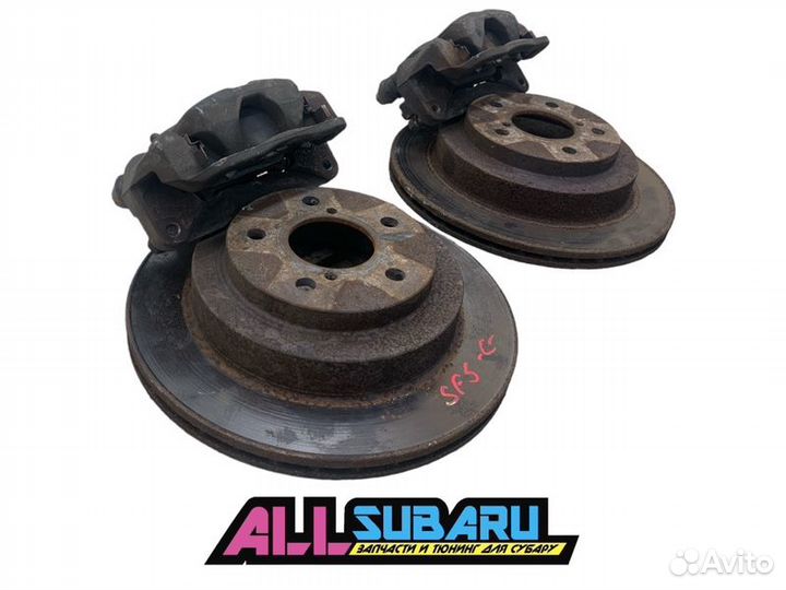Тормозные суппорта заднее Subaru Forester SF5 EJ20