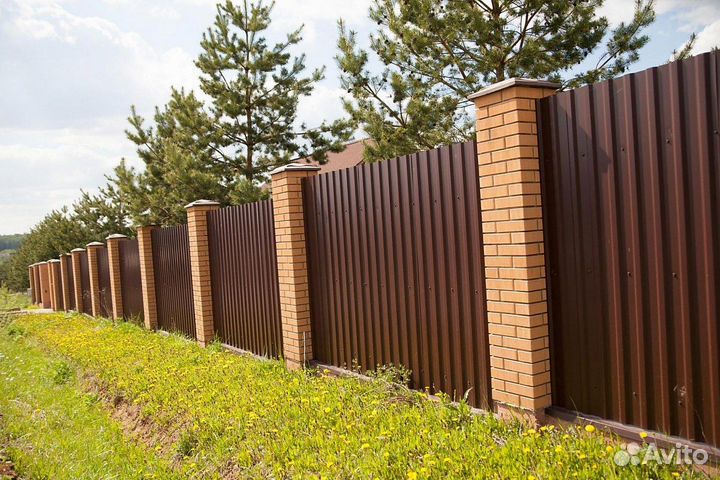 Профнастил С8 0,5 2-х метровый