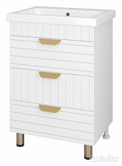 Тумба с раковиной Brevita Gloster glos-06060-01-2