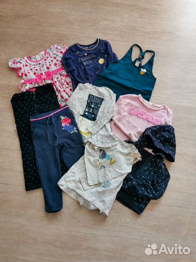 Комплект теплой одежды 98 104 110 для девочки