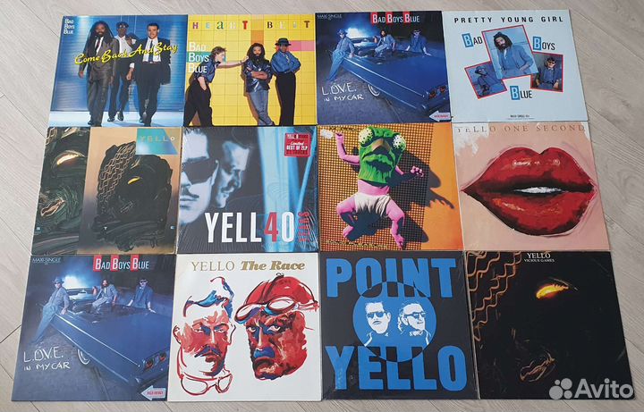Yello, Bad Boys Blue, Vinyl LP