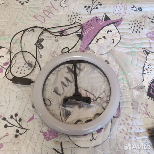 Лампа для селфи+штатив