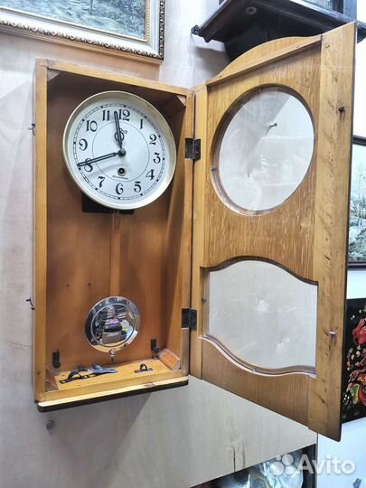 Часы настенные Янтарь очз Маятниковые без боя