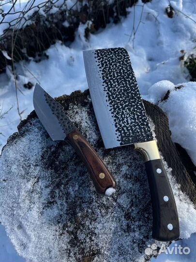 Нож мясника Кухонный Нож тяпка+нож