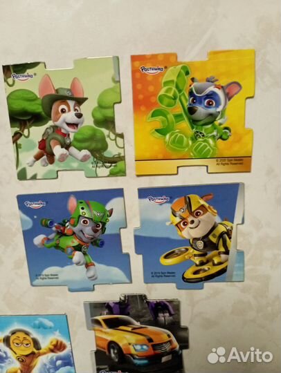 Магнитики на холодильник-Щенячий патруль, Дино