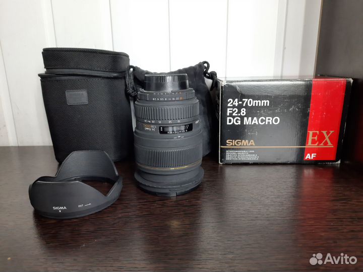 Объектив Sigma 24-70mm F2.8 Macro для Nikon