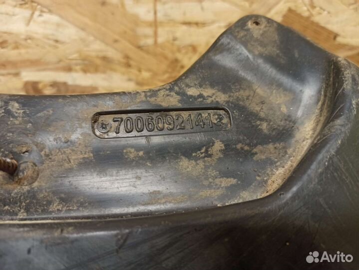 Брызговики задние Renault Fluence