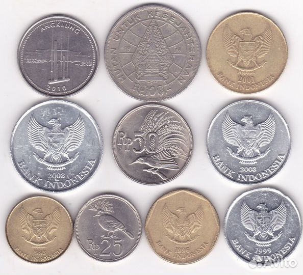 Монеты Индонезии