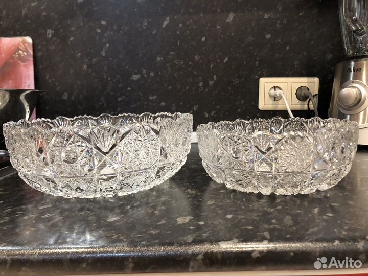 Хрустальные салатницы