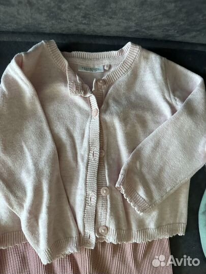 Фирменные вещи для девочки 74-80 next zara