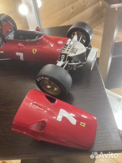 Модель ferrari 312 F1 масштаб 1/8