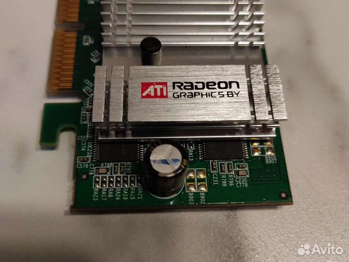 Видеокарта agp radeon 9600se