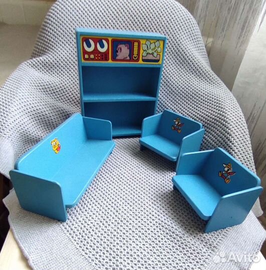 Мебель для кукол СССР деревянная