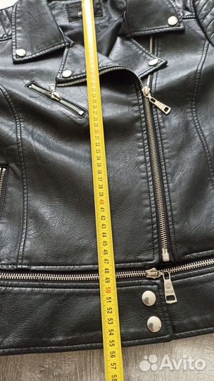 Куртка кожзам, девочки р-р 44-46