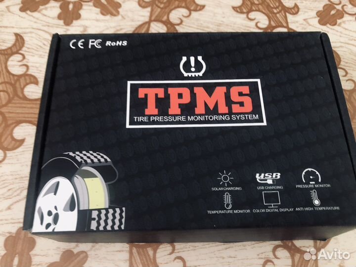 Система мониторинга давления в шинах