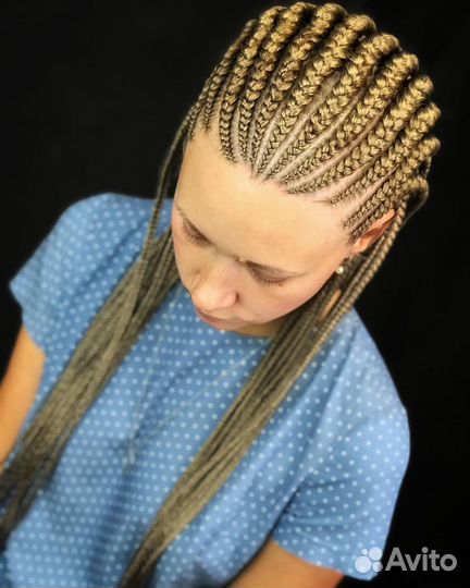 Плетение кос, афрокосички