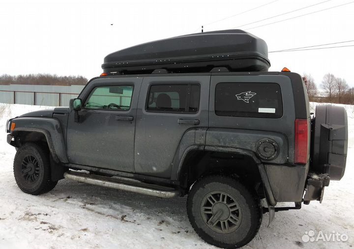 Автобокс на крышу Ветлан 1100 л на Toyota Mark