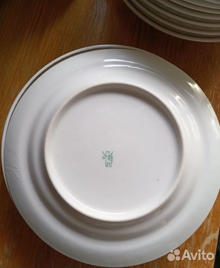 Тарелки Прокопьевский фарфоровый завод
