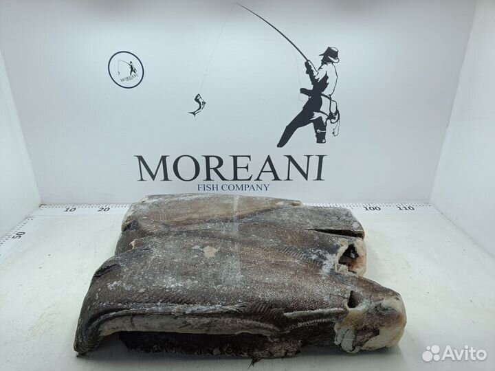 Палтус черный свежемороженый 3/4кг блок по 20кг