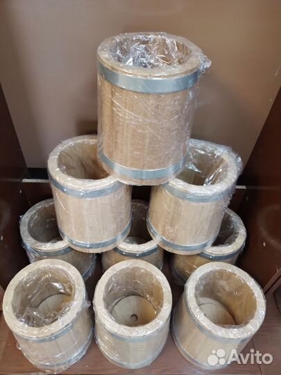 Бочки и кадки дубовые