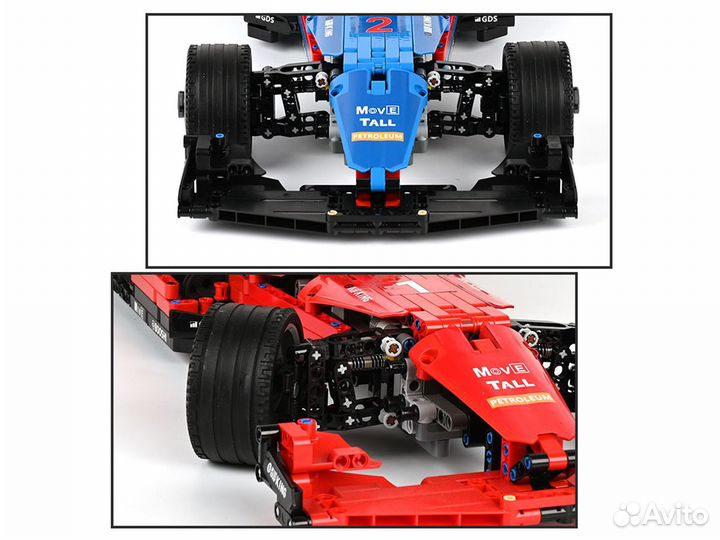 Mould King Formula 1 с ду 18024b (Лучше, чем Lego)