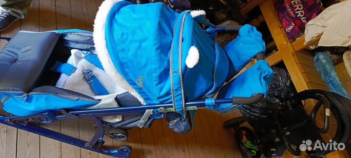 Санки коляска