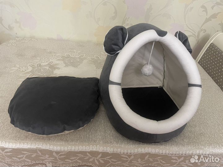 Мягкий домик дял кошка