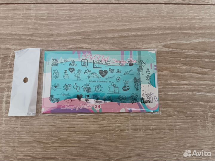 Новая пластина для стемпинга