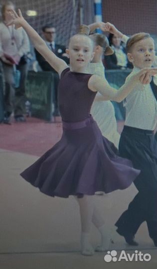 Платье для бальных танцев дети 1+2