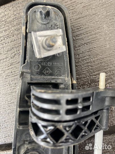 Внешняя левая ручка двери renault sandero 1