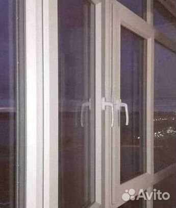Остекление окон и балконов пвх