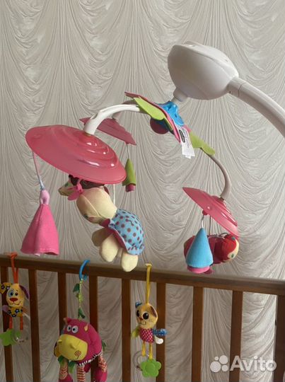 Детская Мобиль-карусель на кроватку tiny love