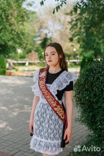 Школьное платье+фартук (можно по отдельности)