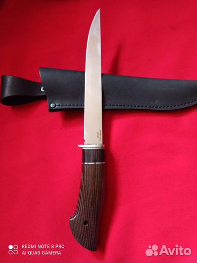 Нож Рыбака, Ручной работы, сталь Х12мф,ковка,новый