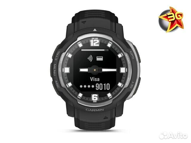 Часы Garmin Instinct Crossover Standard Black