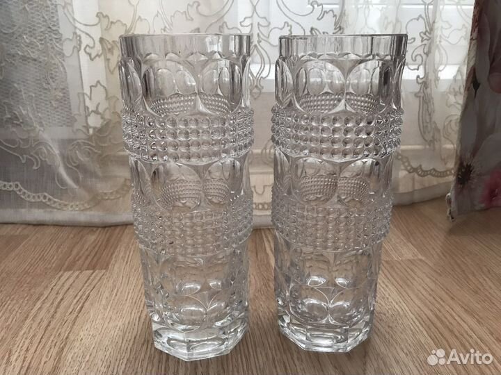Ваза хрустальная винтаж СССР