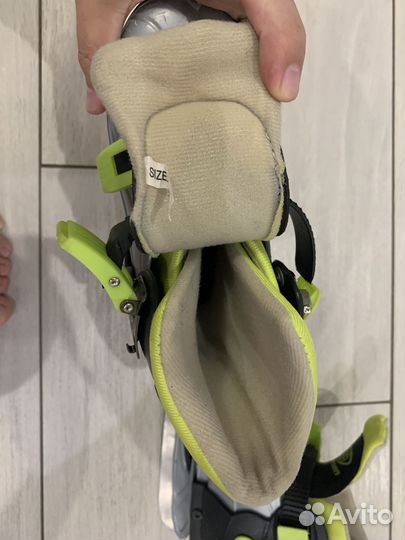 Коньки хоккейные детские регулируемые