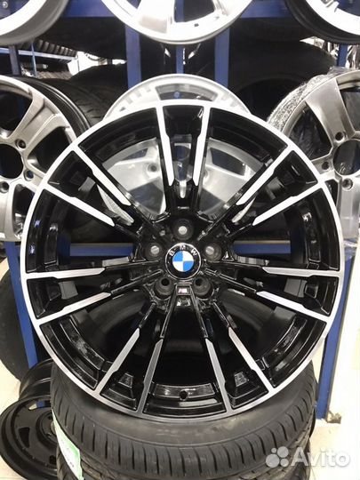 BMW стиль M706 r19 разноширокие 8.5 и 9.5 G12, G11