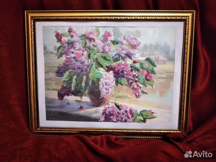 Картины вышитые бисером