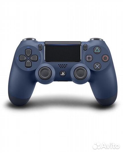 PS4 контроллер DualShock 4 V2 Midnight Blue, новый