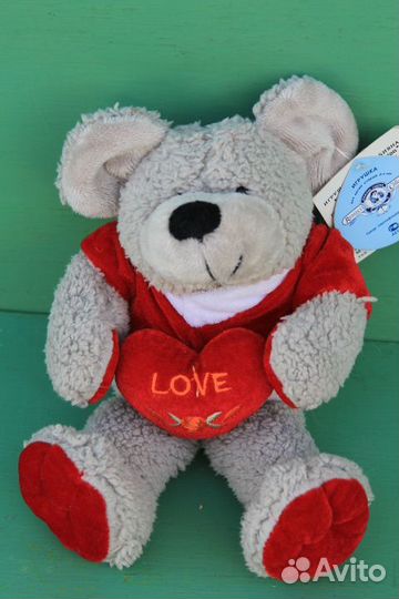 Мягкая игрушка мышка розовая