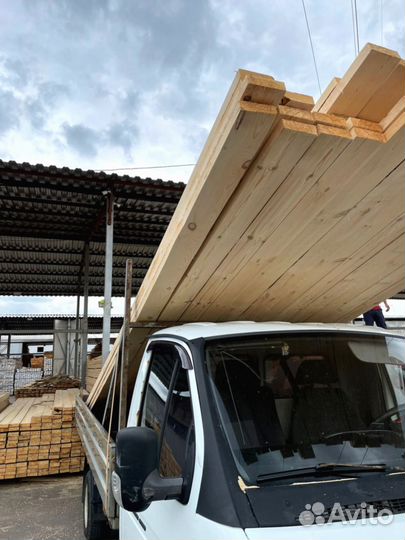 Доска обрезная 50х100х6000мм с доставкой