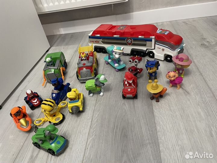 Игрушки щенячий патруль