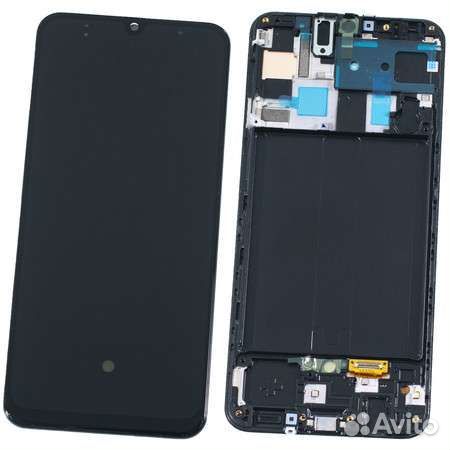 Дисплей для Samsung Galaxy A50 Черный - OR