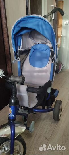 Детский велосипед с ручкой бу