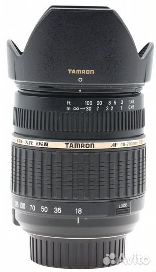 Объектив комиссионный Tamron 18-200mm f/3.5-6.3 Di