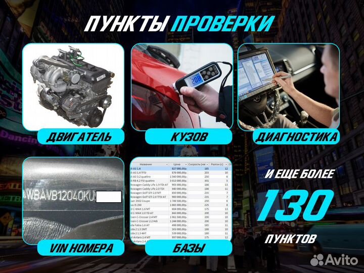 Автоподбор Проверка по 120 пунктам